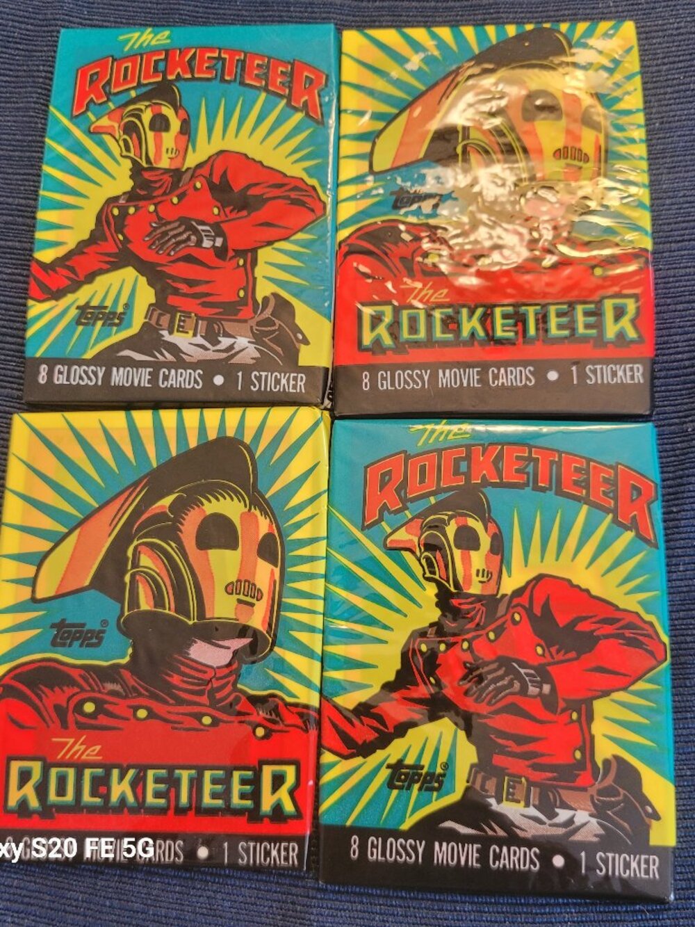 Vintage TOPPS Rocketeer Cards